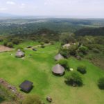Aerial view from Migombani Camp Great Rift Valley