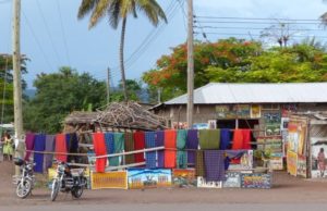 Colorful clothing in Mto wa Mbu