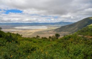 Game drive in the Ngorongoro Crater Tanzania